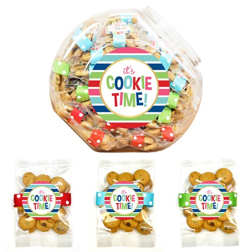 Confetti Cupcake It\'s Cookie Time Grab-A-Bag Display Jar